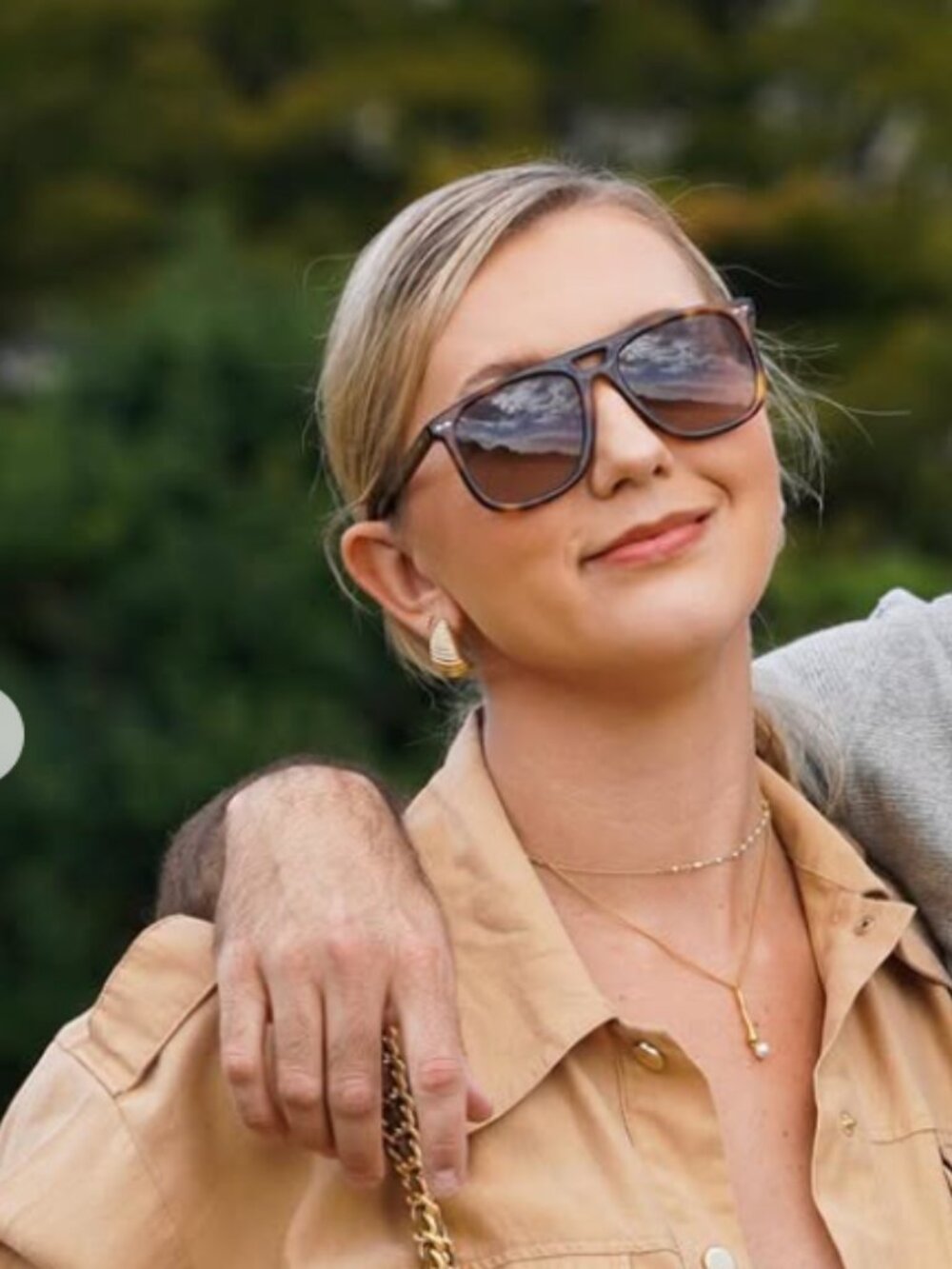 ISABEL MARANT SUNGLASSES IN BROWN TORTOISE - Picture 8 of 9